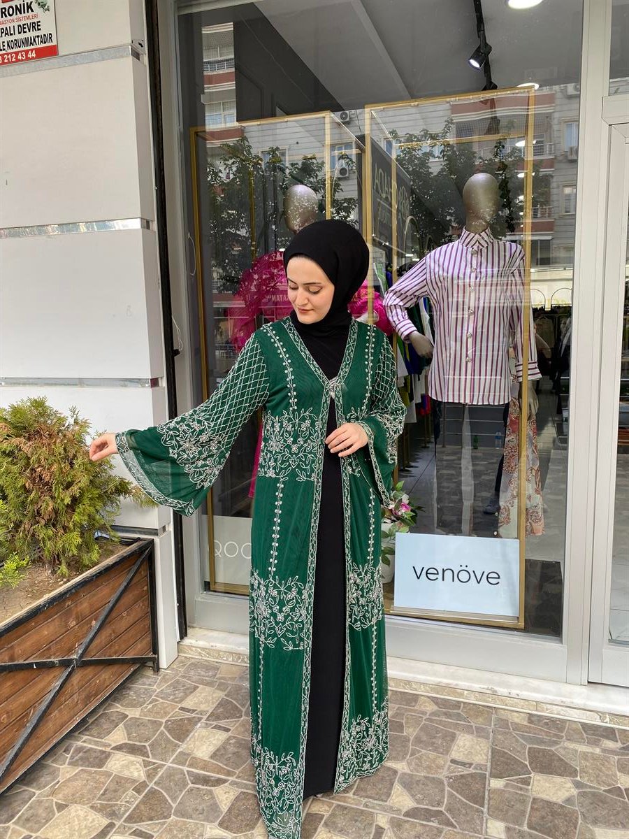 İTHAL TAŞLI ABAYA 