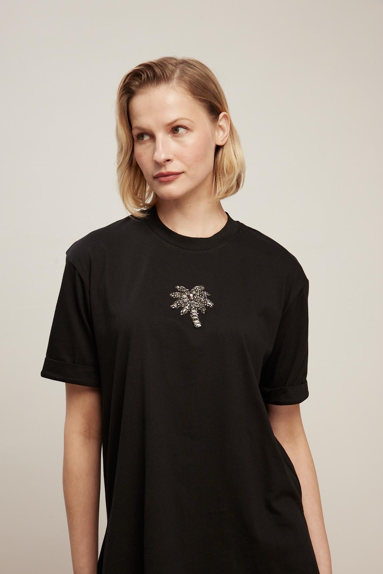VENÖVE LOLA TSHIRT SIYAH