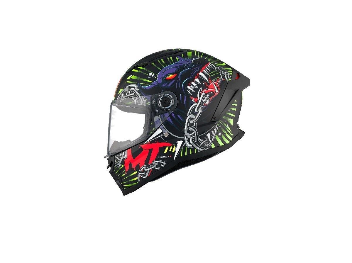 MT Helmets Stinger 2 AKIN A3 Matt Motosiklet Kaskı