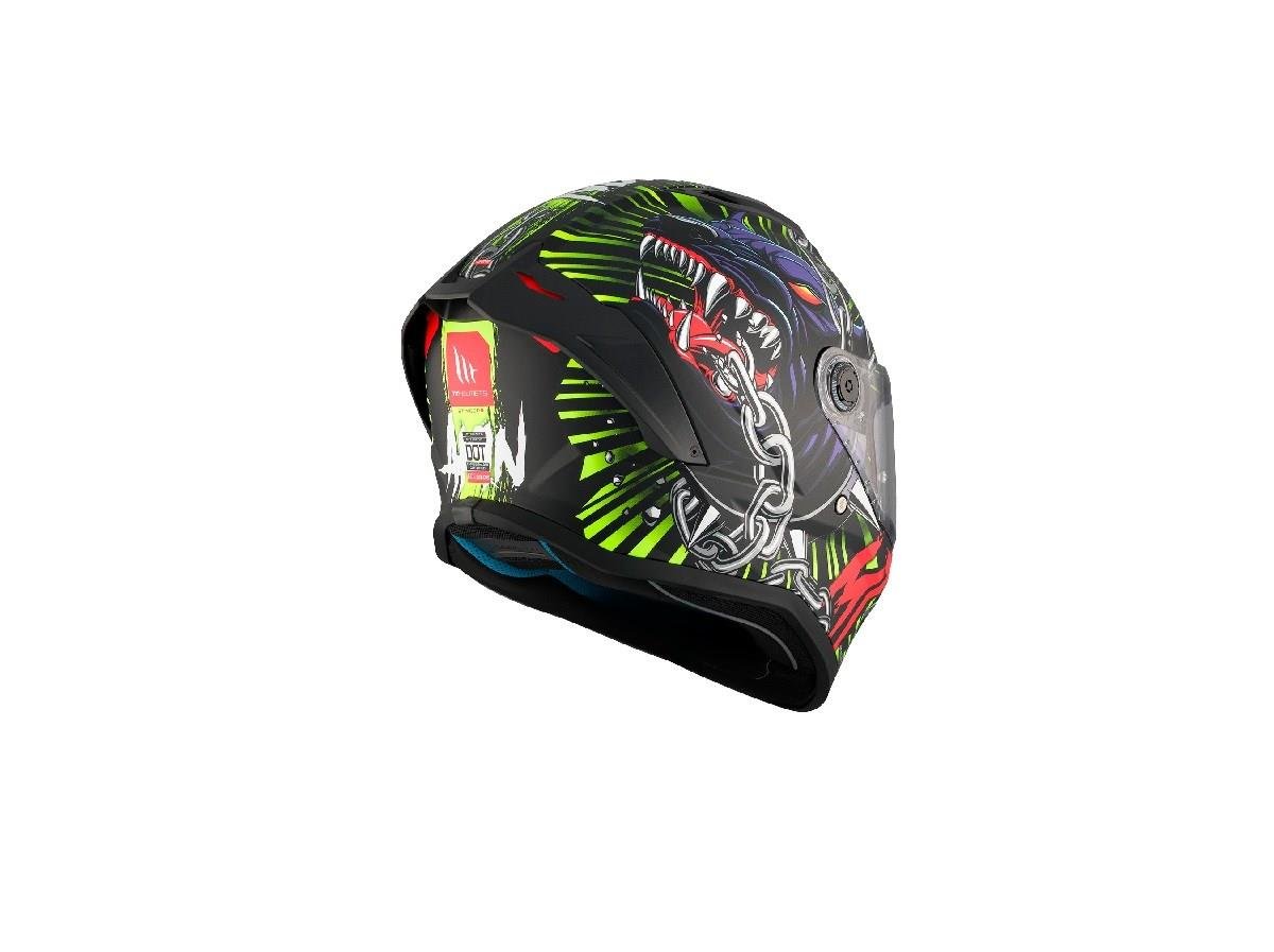 MT Helmets Stinger 2 AKIN A3 Matt Motosiklet Kaskı