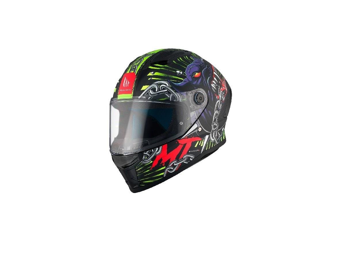 MT Helmets Stinger 2 AKIN A3 Matt Motosiklet Kaskı