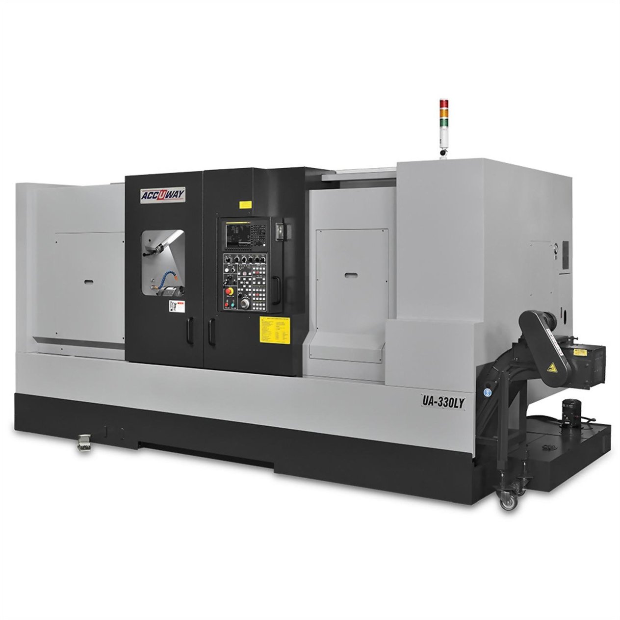 Accuway UA-330LY Slant Bed Linear Way CNC Lathe