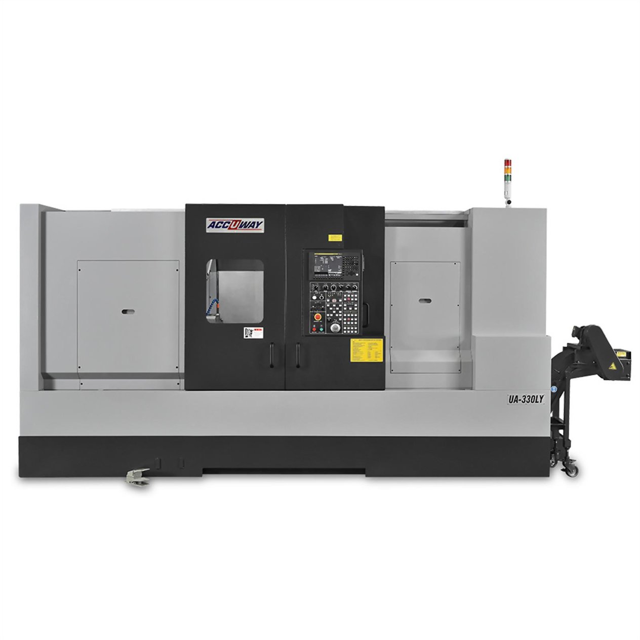 Accuway UA-330LY Slant Bed Linear Way CNC Lathe