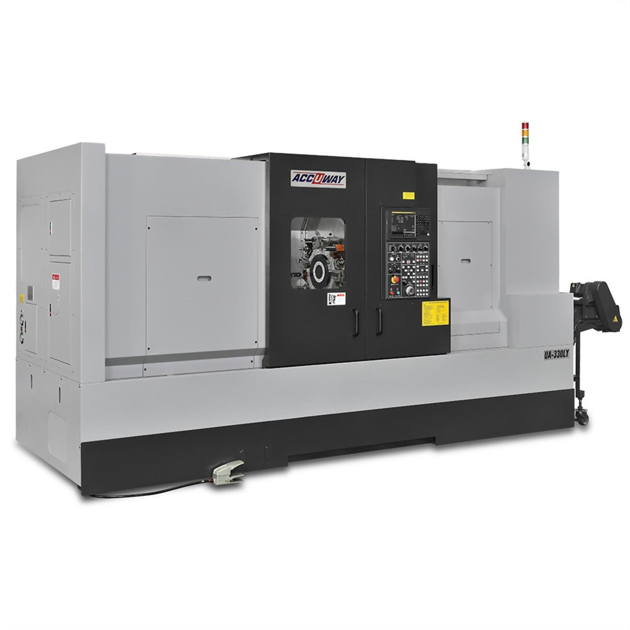 Accuway UA-330LY Slant Bed Linear Way CNC Lathe