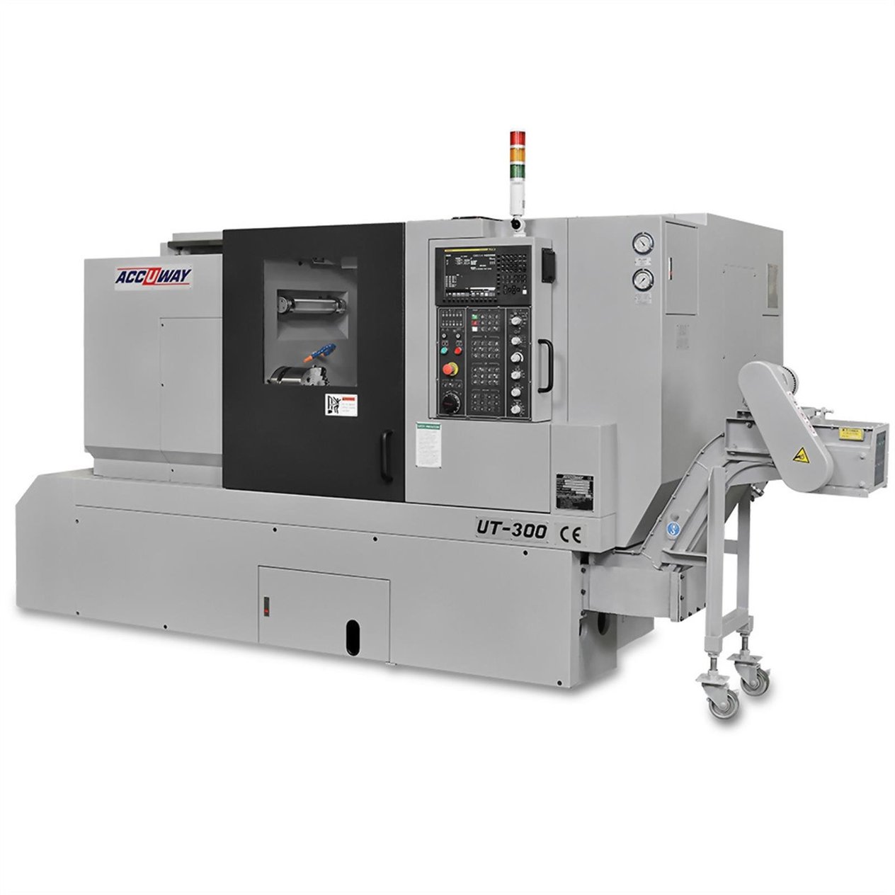 Accuway UT-300 Slant Bed Linear Way CNC Lathe