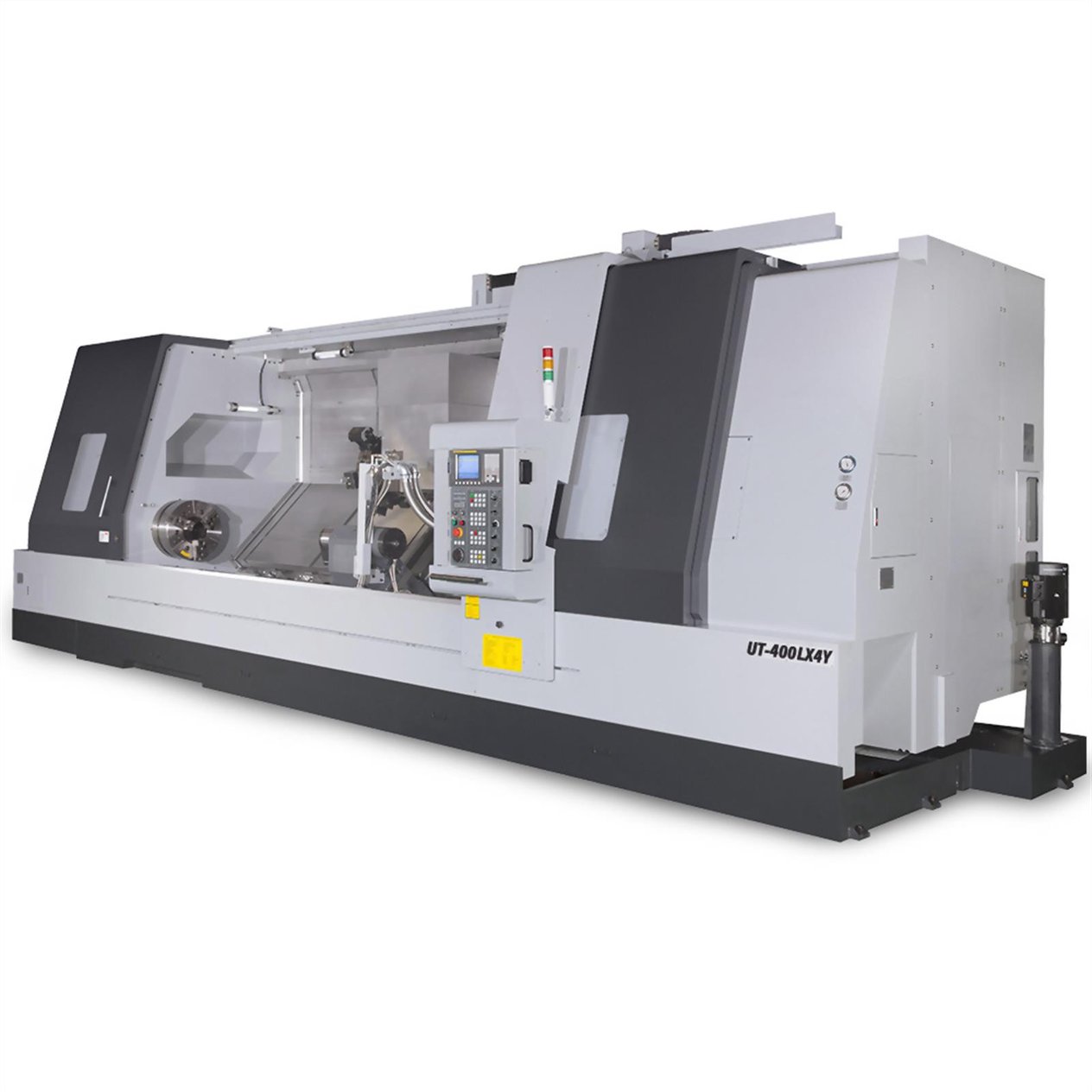 Accuway UT-400LX4Y Slant Bed Linear Way CNC Lathe