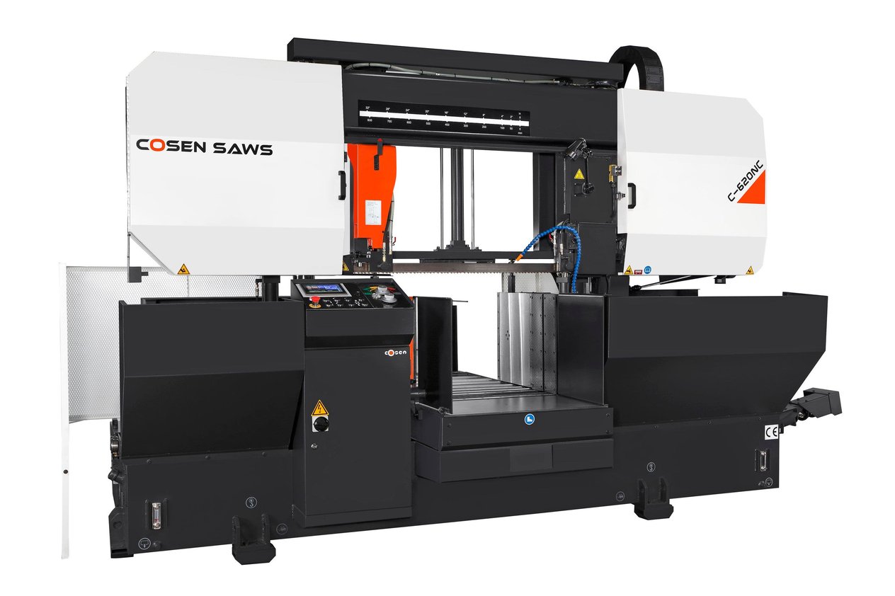 Cosen C-620NC SNC Automatic Saw with Shuttle Vise