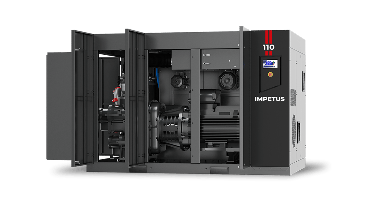 DALGAKIRAN IMPETUS 160 VSD Double Stage Rotary Screw Compressor