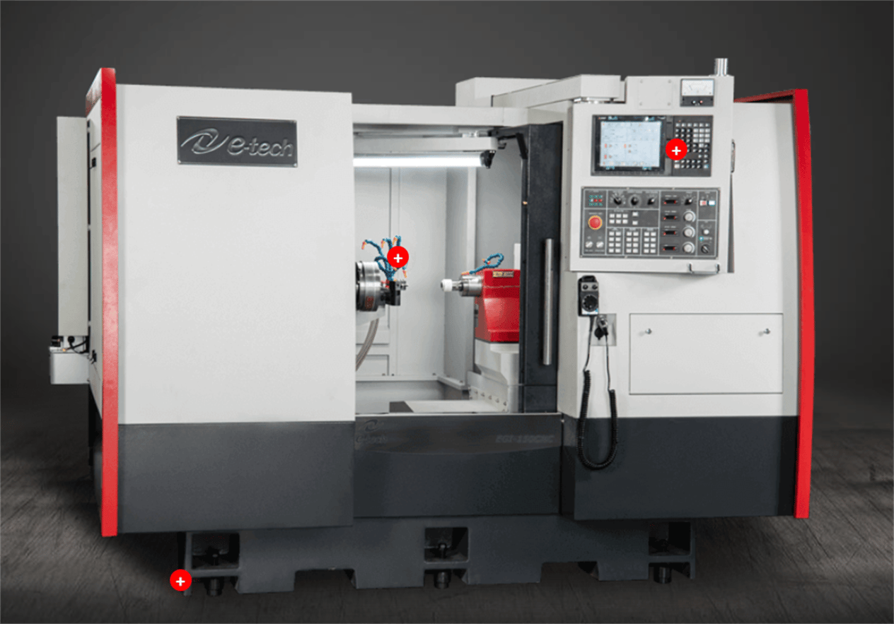 E-tech EGI-150 CNC Precision Hybrid ID & OD Grinder
