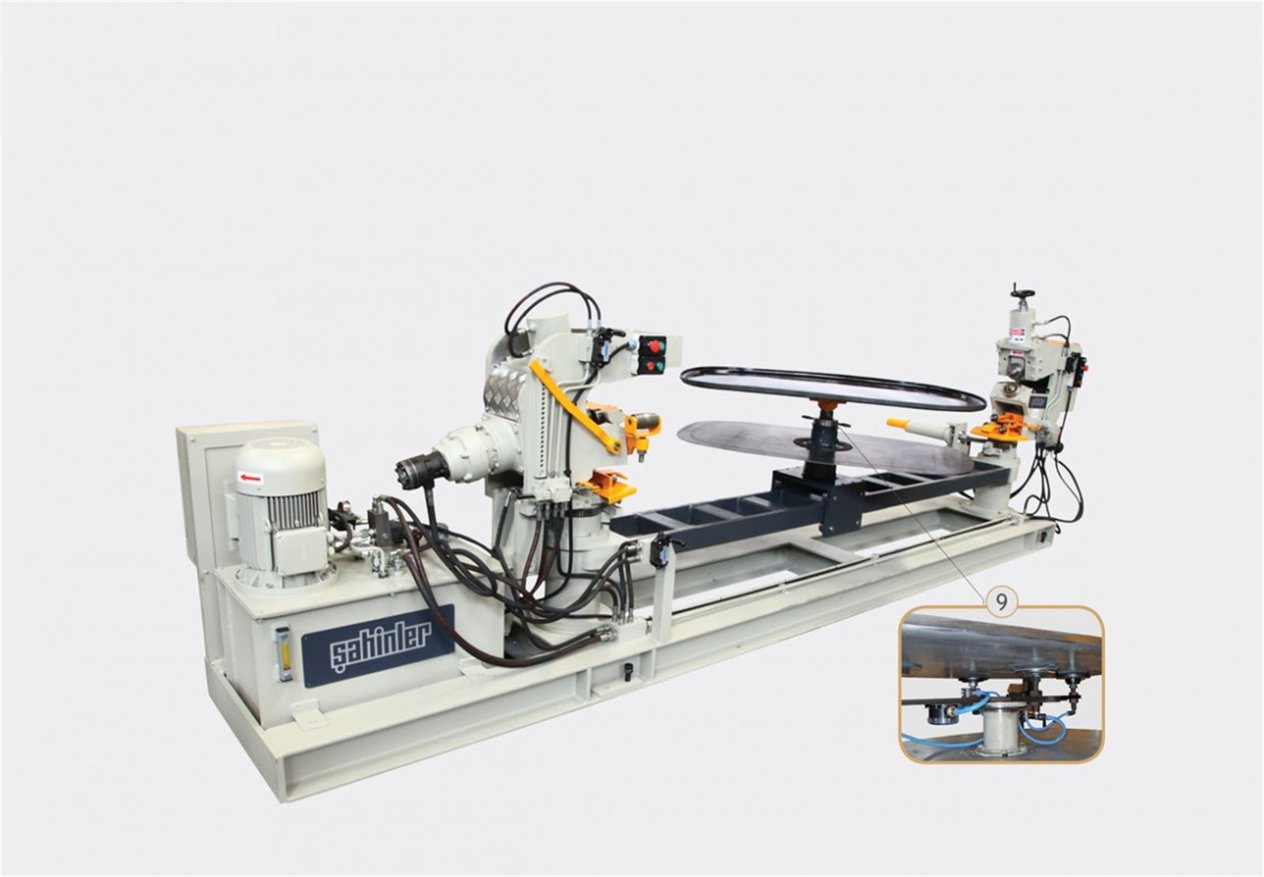 EFM 6 Eliptical Cutting & Flanging Machine