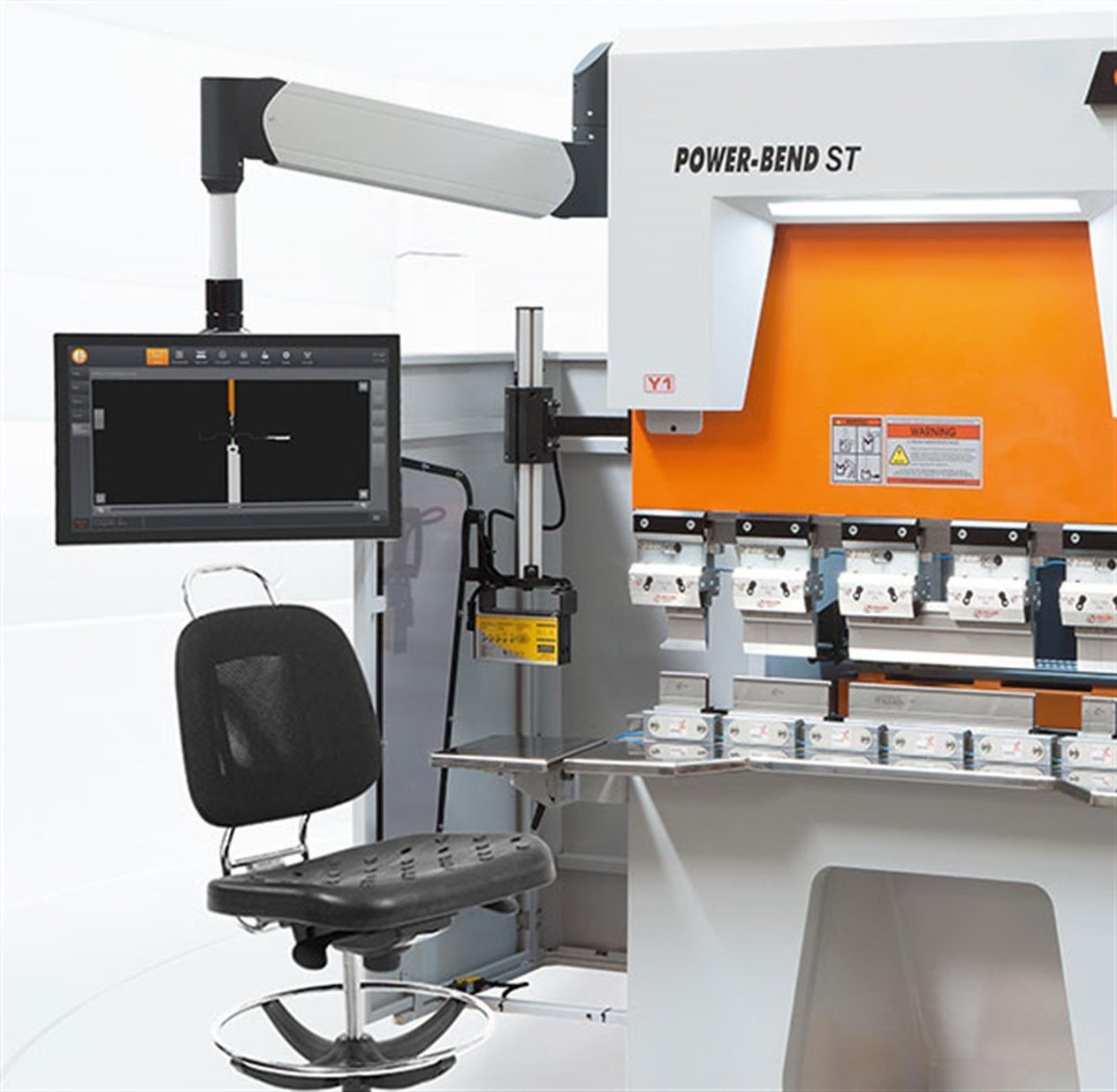ERMAKSAN 3100 - 500 Power-Bend Seater Press Break Machine