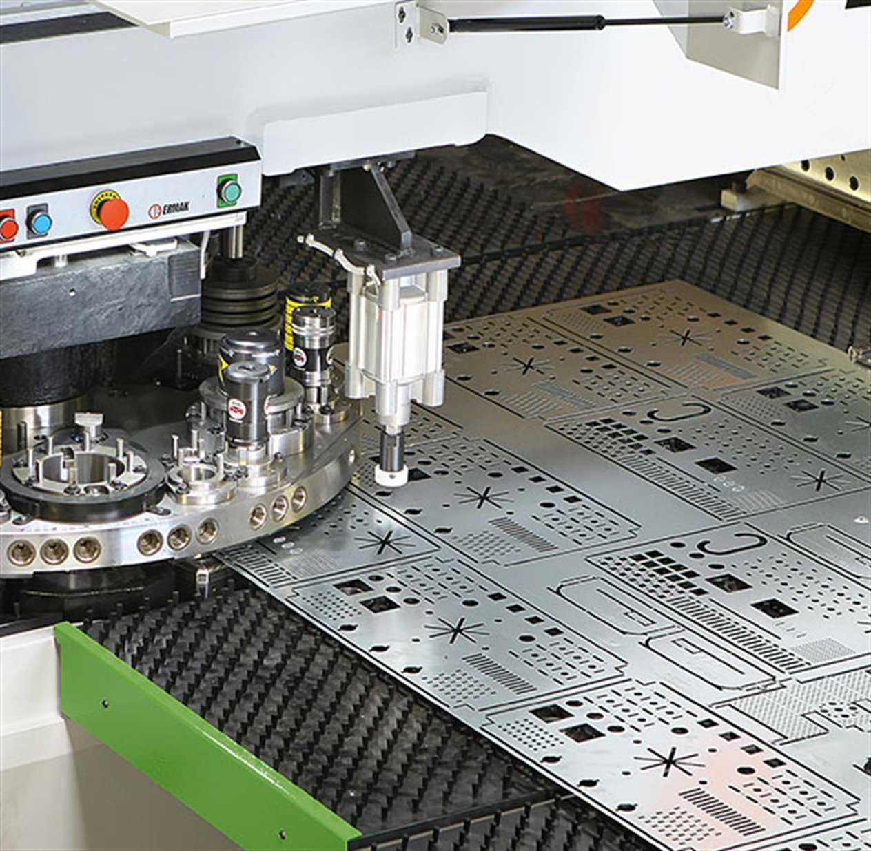Ermaksan ETP-S 1500x3000 CNC Servo Turret Punch Press Cutting Machine