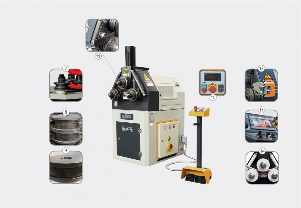 HPK 50 Hydraulic Profile Bending Machine 
