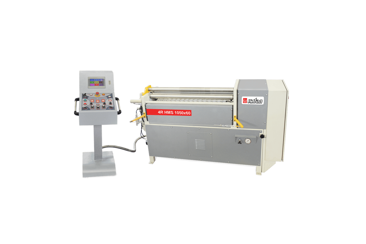 Isıtan 4R HMS 650x80 Hydraulıc 4 Roll Plate Rollıng Machınes