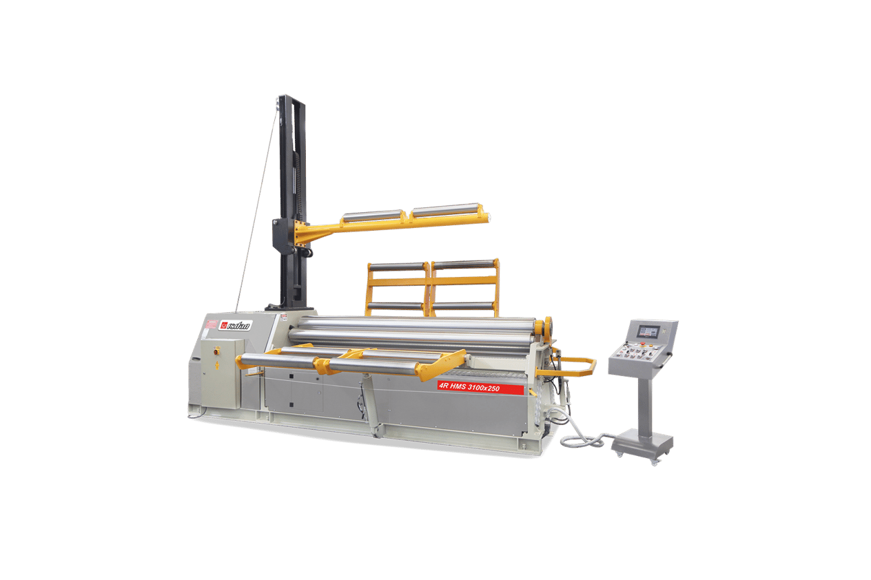 Isıtan 4R HMS 650x80 Hydraulıc 4 Roll Plate Rollıng Machınes