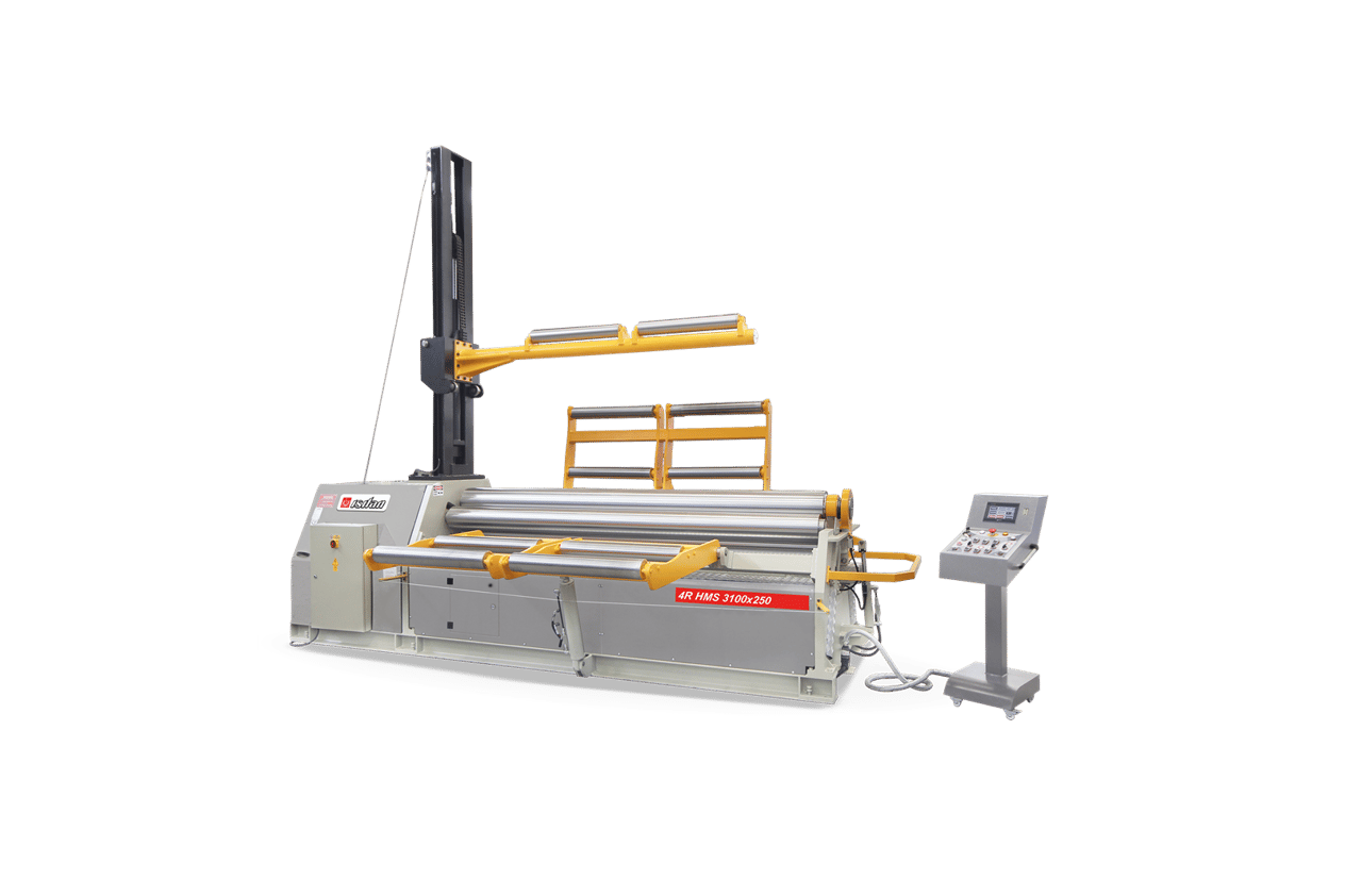Isıtan 4R HMS 650x80 Hydraulıc 4 Roll Plate Rollıng Machınes