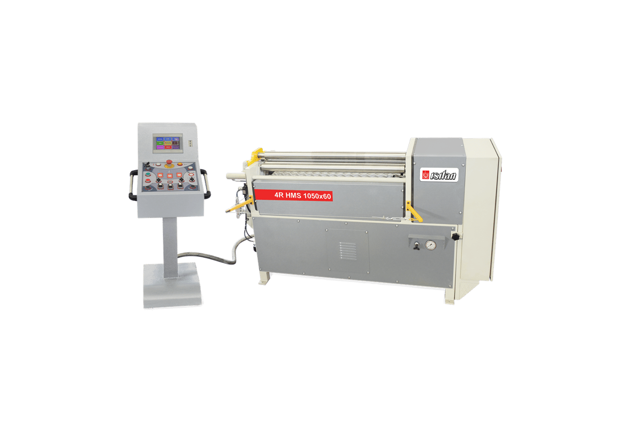 Isıtan 4R HMS 650x80 Hydraulıc 4 Roll Plate Rollıng Machınes