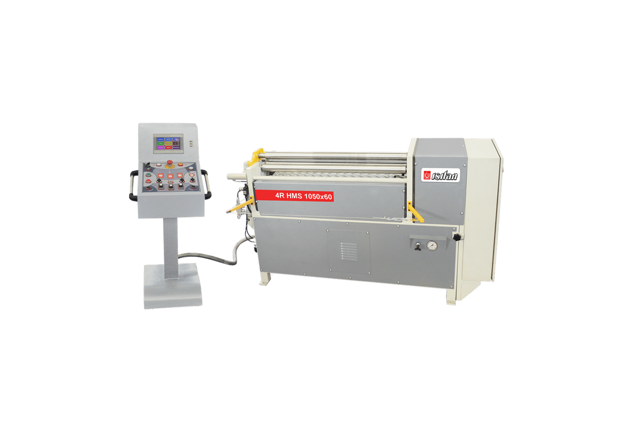 Isıtan 4R HMS 650x80 Hydraulıc 4 Roll Plate Rollıng Machınes