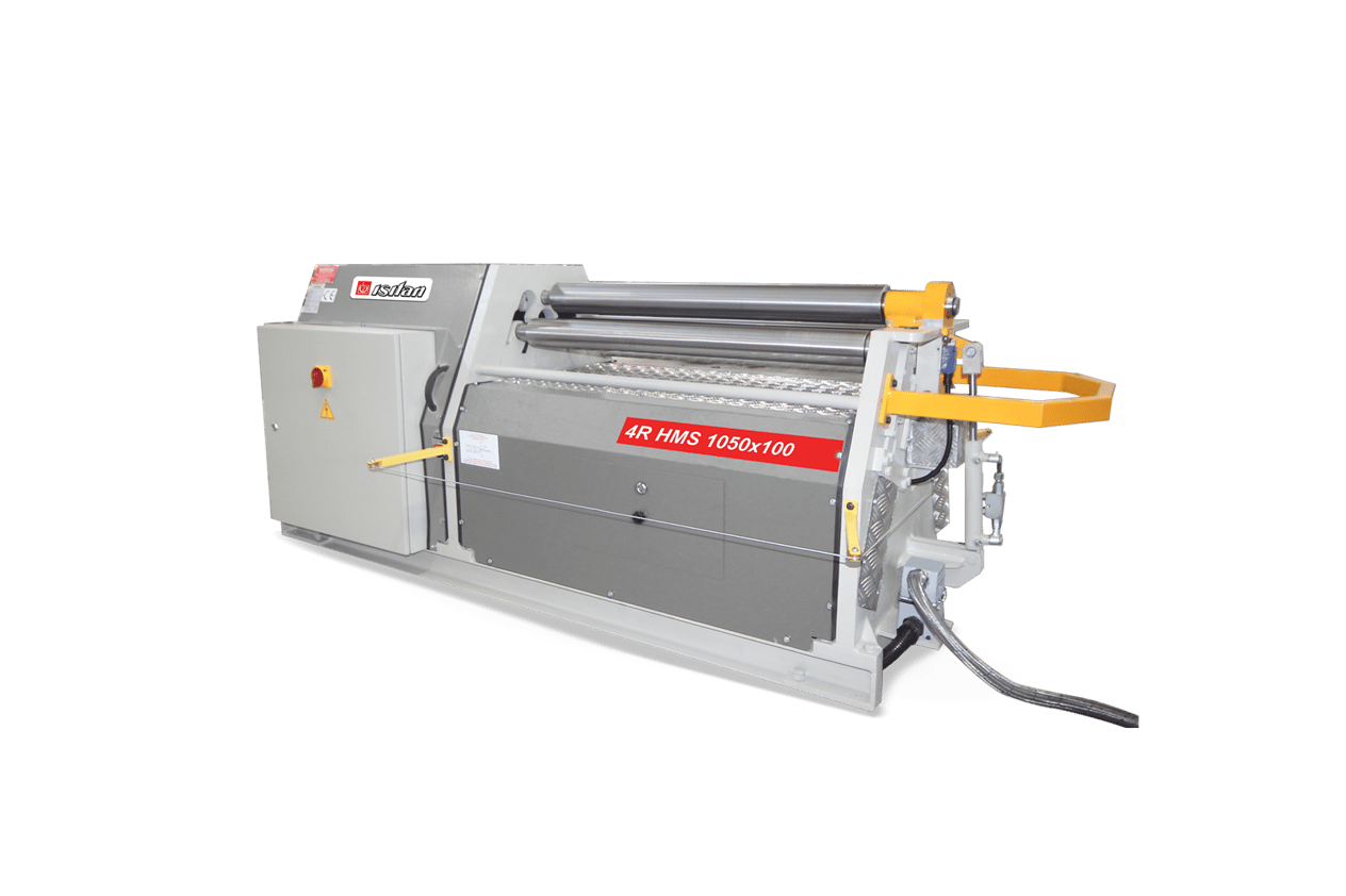 Isıtan 4R HMS 650x80 Hydraulıc 4 Roll Plate Rollıng Machınes
