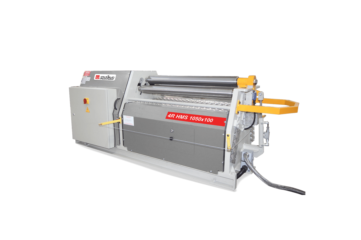 Isıtan 4R HMS 650x80 Hydraulıc 4 Roll Plate Rollıng Machınes
