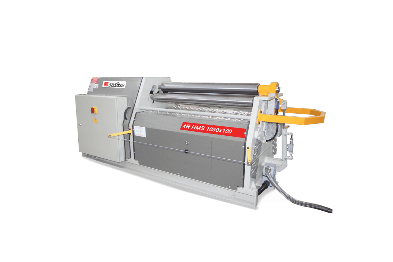 Isıtan 4R HMS 650x80 Hydraulıc 4 Roll Plate Rollıng Machınes