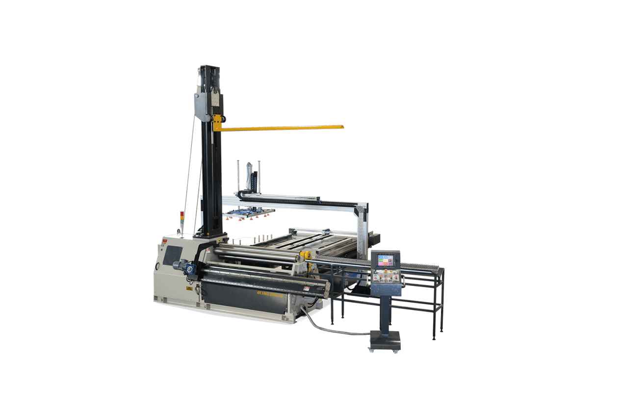 Isıtan 4R HMS 650x80 Hydraulıc 4 Roll Plate Rollıng Machınes