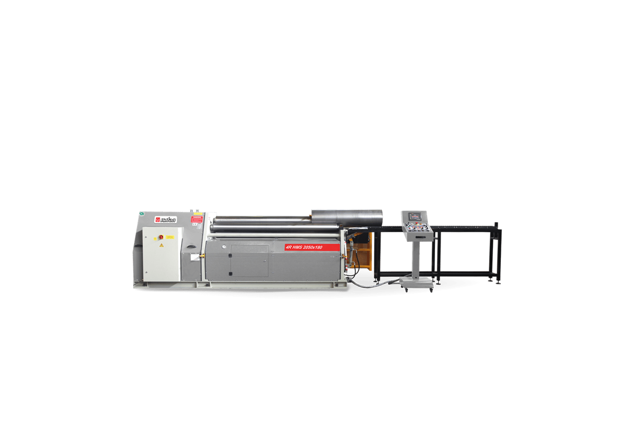 Isıtan 4R HMS 650x80 Hydraulıc 4 Roll Plate Rollıng Machınes