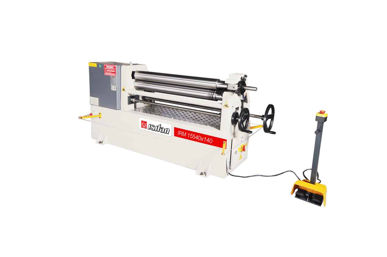 Isıtan IRM 2050 x 110 Motorized 3Rolls Plate Bending Machine