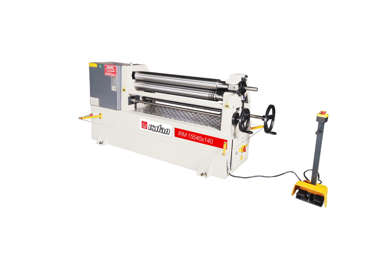 Isıtan IRM 2050 x 110 Motorized 3Rolls Plate Bending Machine