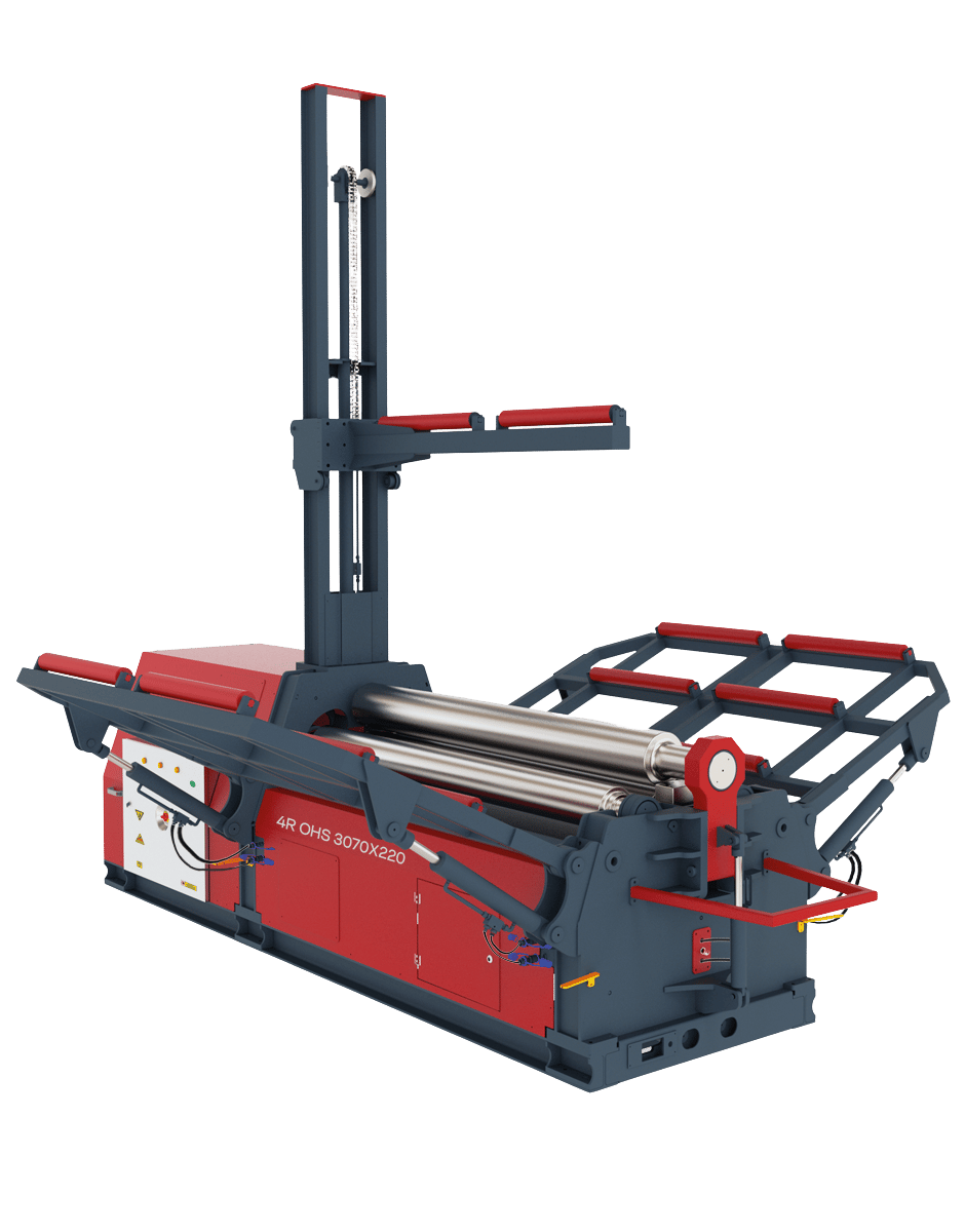 Ostas 4R-OHS 3070X400 4 Rolls Hydraulic Plate Bending Machine