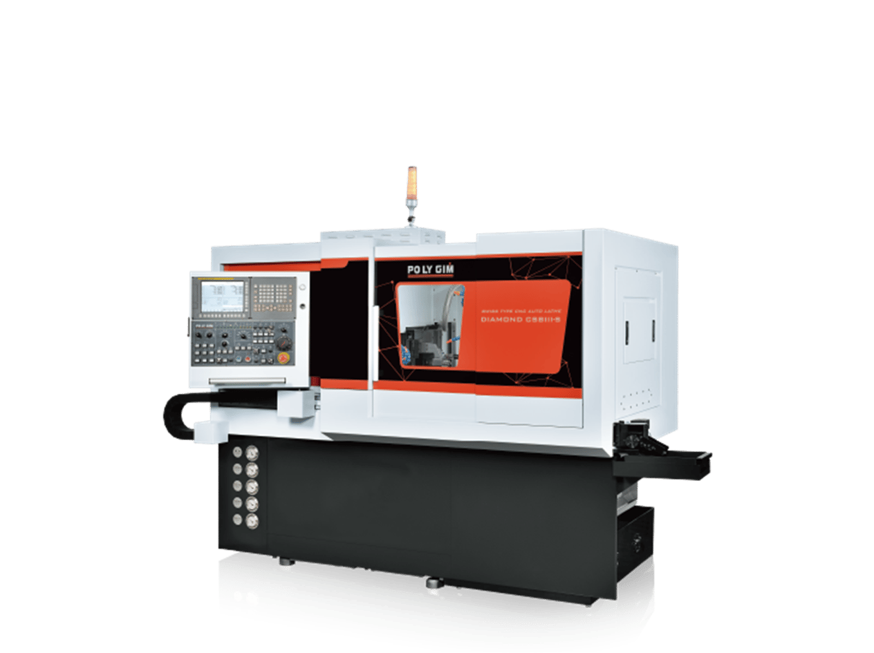 Polygim DIAMOND 12 CSB III-S Swiss Type CNC Lathe