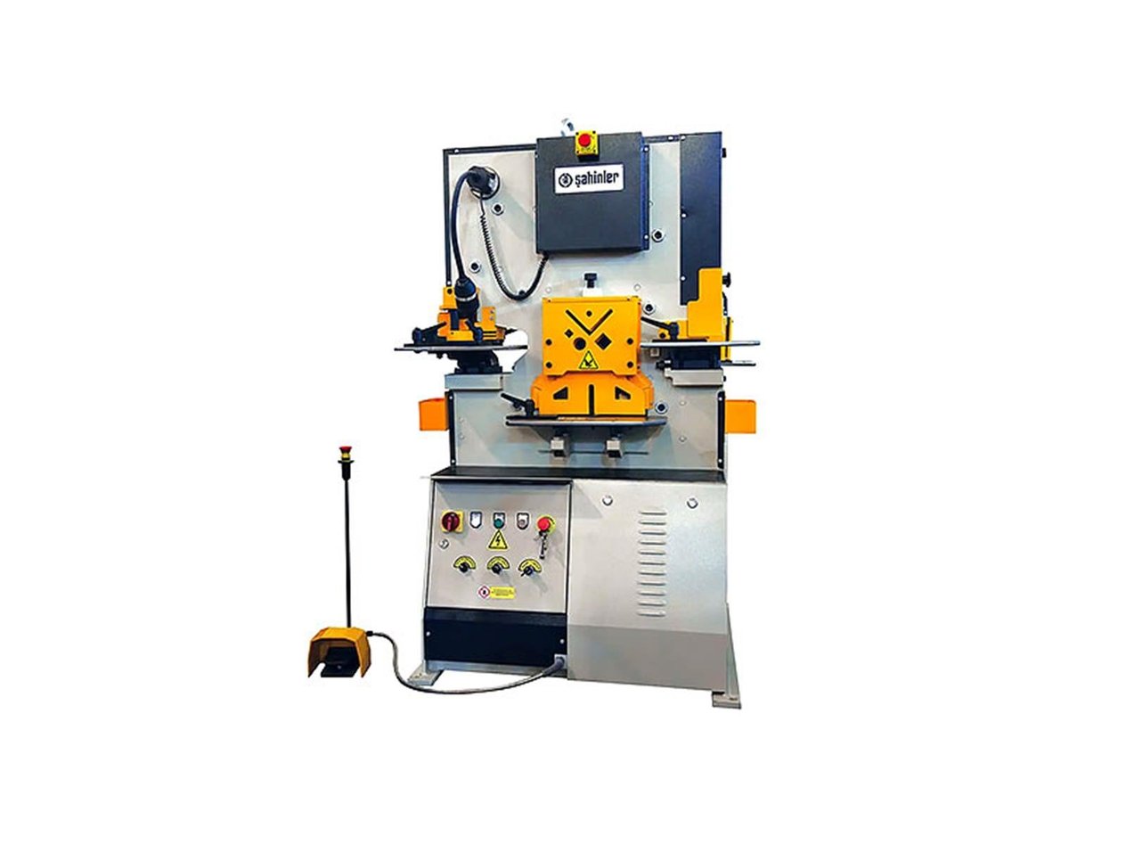 Sahinler HKM 65 V Hydraulic Steelworker-With Single Piston