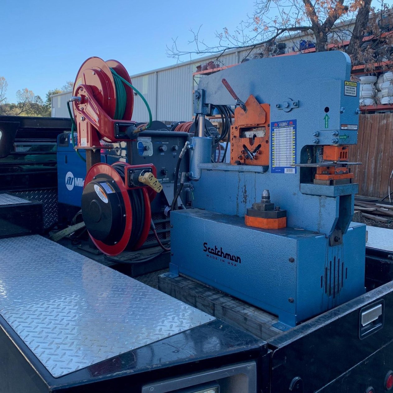 Scotchman Porta Fab 45 Ton Ironworker