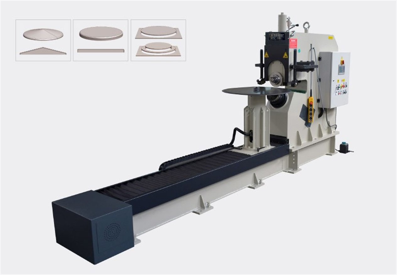 SDK 6 Circular Sheet Cutting & Flanging Machine
