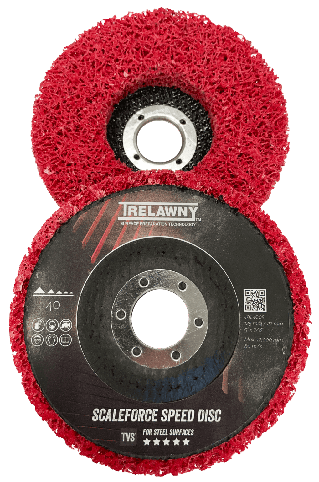 Trelawny Scale Force 5Inch Speed Disc 10Pcs 5Inch Generic Hand Grinder Fitment