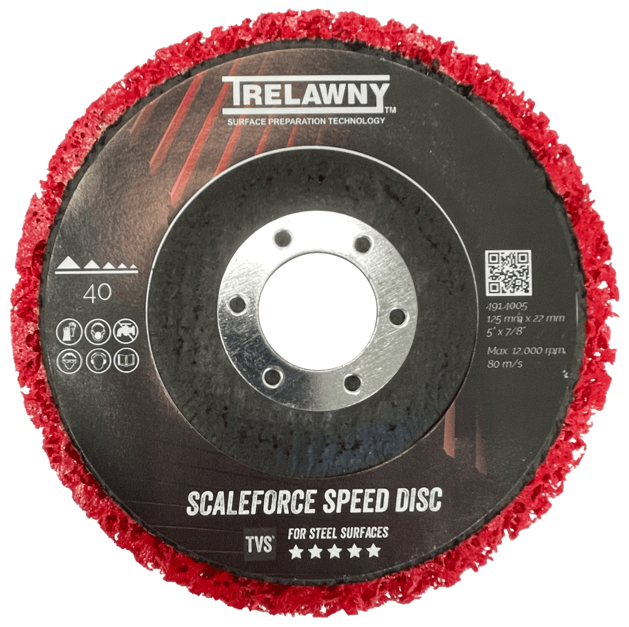 Trelawny Scale Force 5Inch Speed Disc 10Pcs 5Inch Generic Hand Grinder Fitment