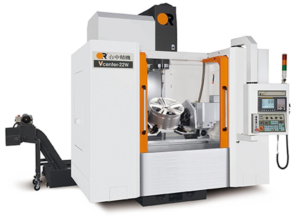 Victor Taichung Vcenter-22W CNC Vertical Wheel Machining Center