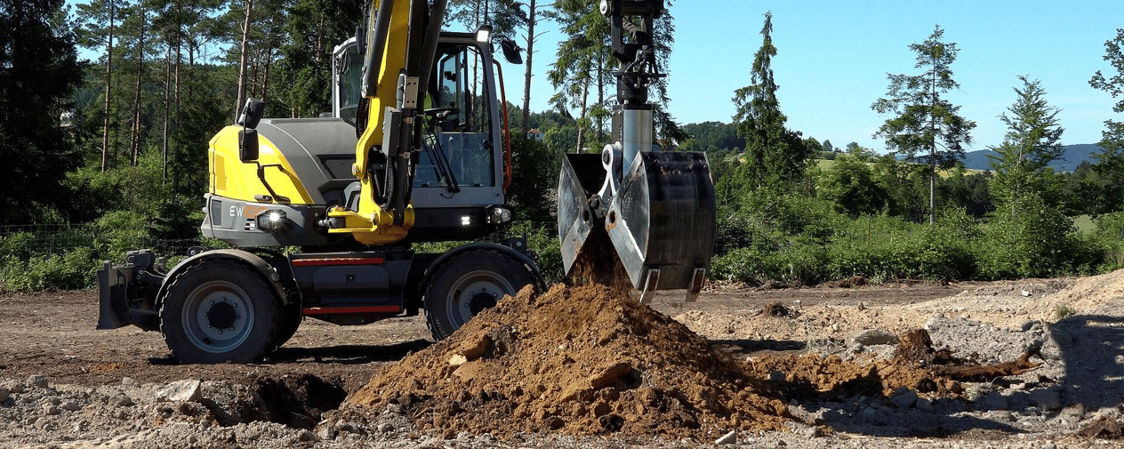 Wacker Neuson Clamshell Buckets Gripping & Sorting Excavator Attachments
