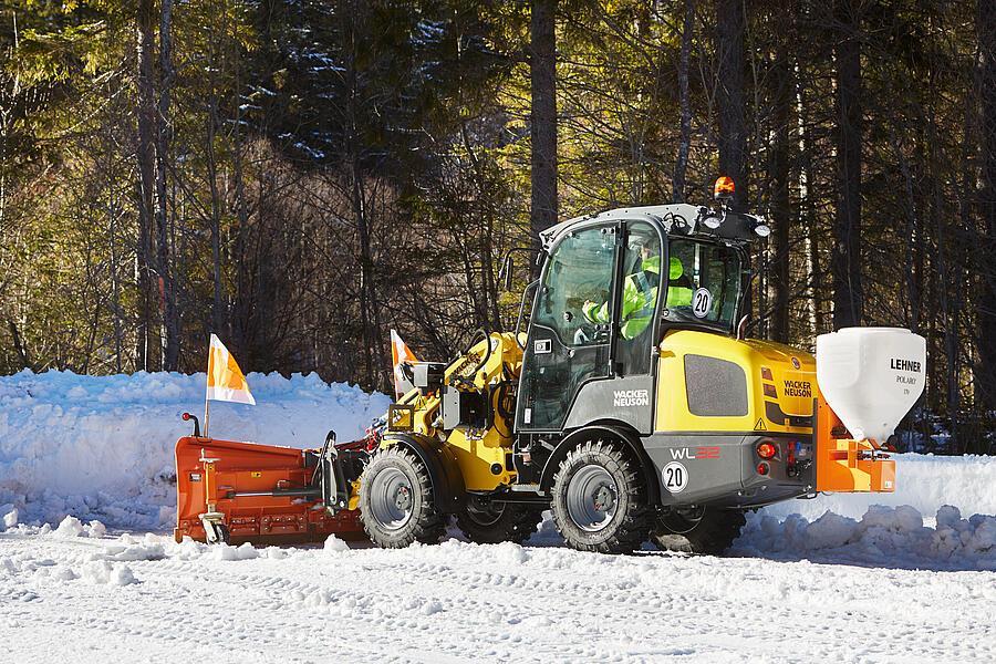 Wacker Neuson Cleaning & Care Small Spreader Telehandler Attachments