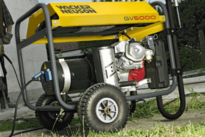 Wacker Neuson GV Series Portable Generators GV5000A