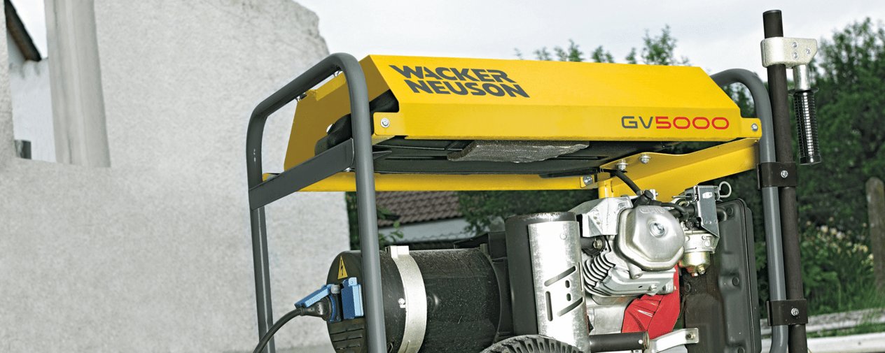 Wacker Neuson GV Series Portable Generators GV5000A