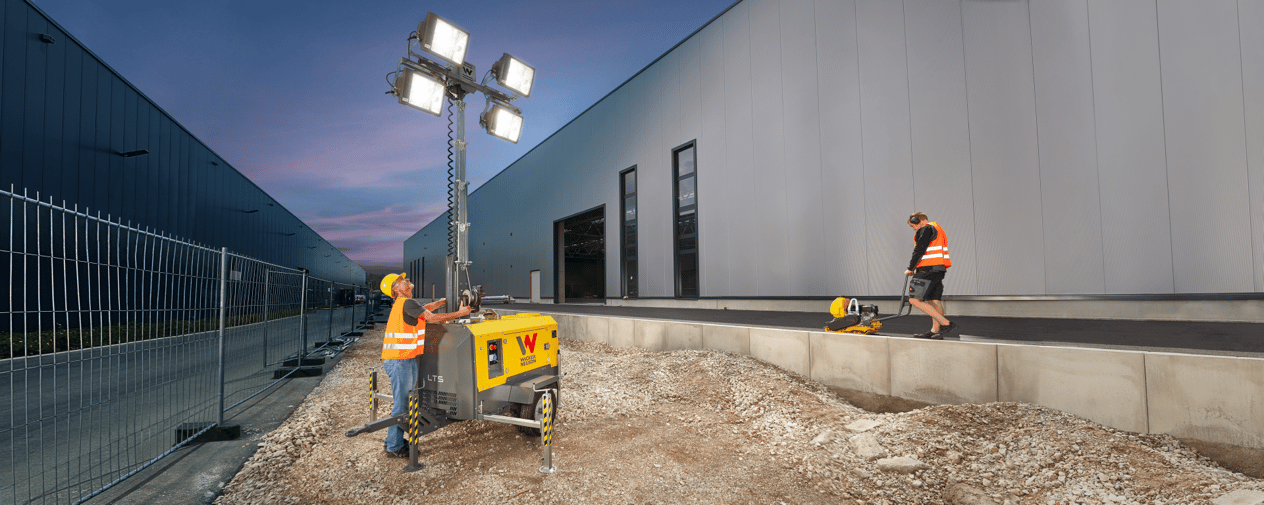 Wacker Neuson Light Tower With Metal Halide Lamps LTS8L 50