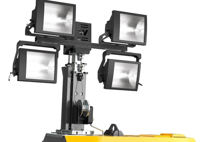 Wacker Neuson Light Tower With Metal Halide Lamps LTS8L 50