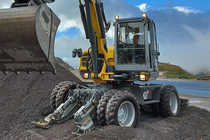 Wacker Neuson Wheeled Excavator EW100