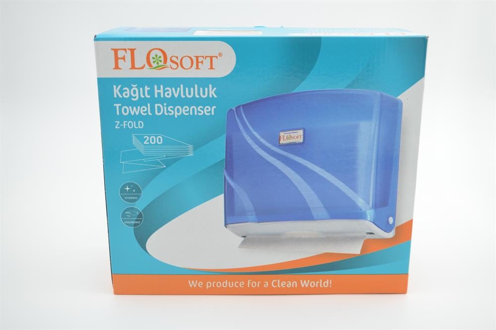 FLORA SOFT KAĞIT HAVLU VERİCİ MAVİ BİR ADET 
