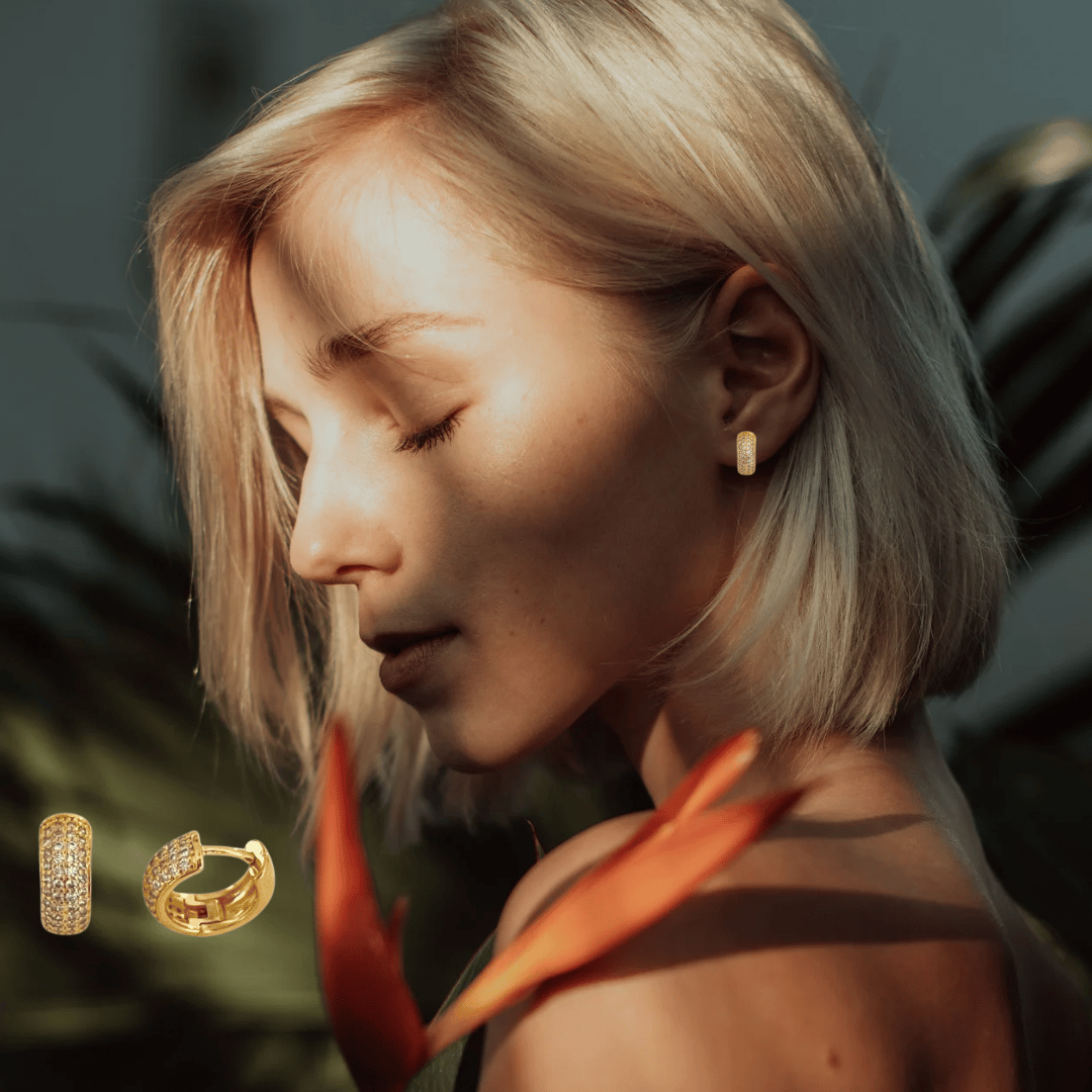 12mm Huggie Hoops Küpe