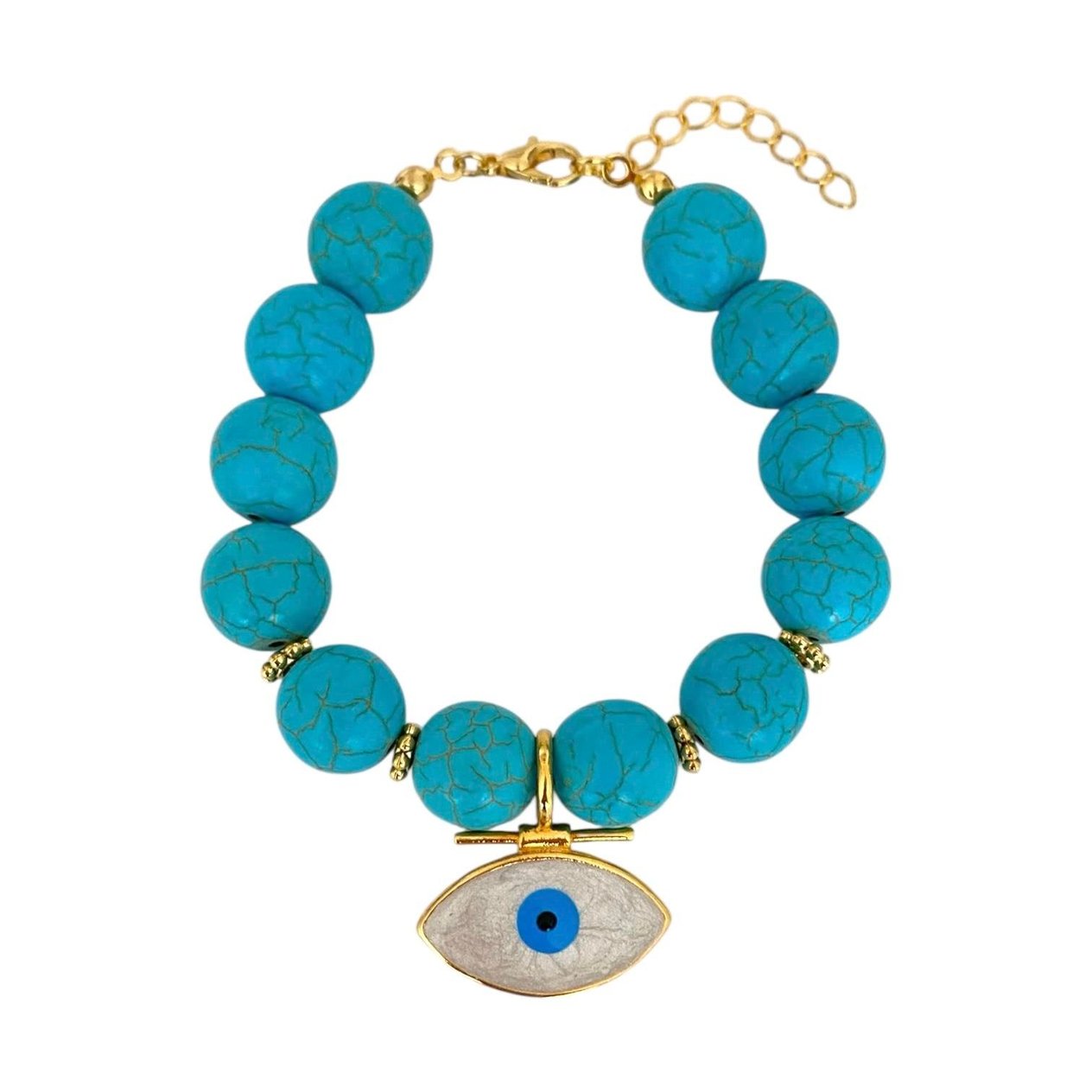 Turquoise Evil Eye Bileklik