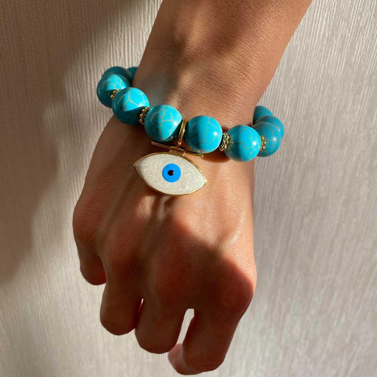 Turquoise Evil Eye Bileklik