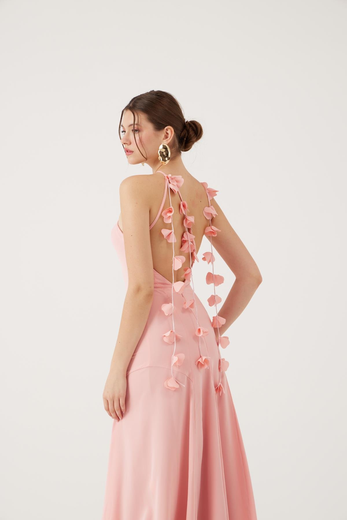 Raina Elbise Pembe