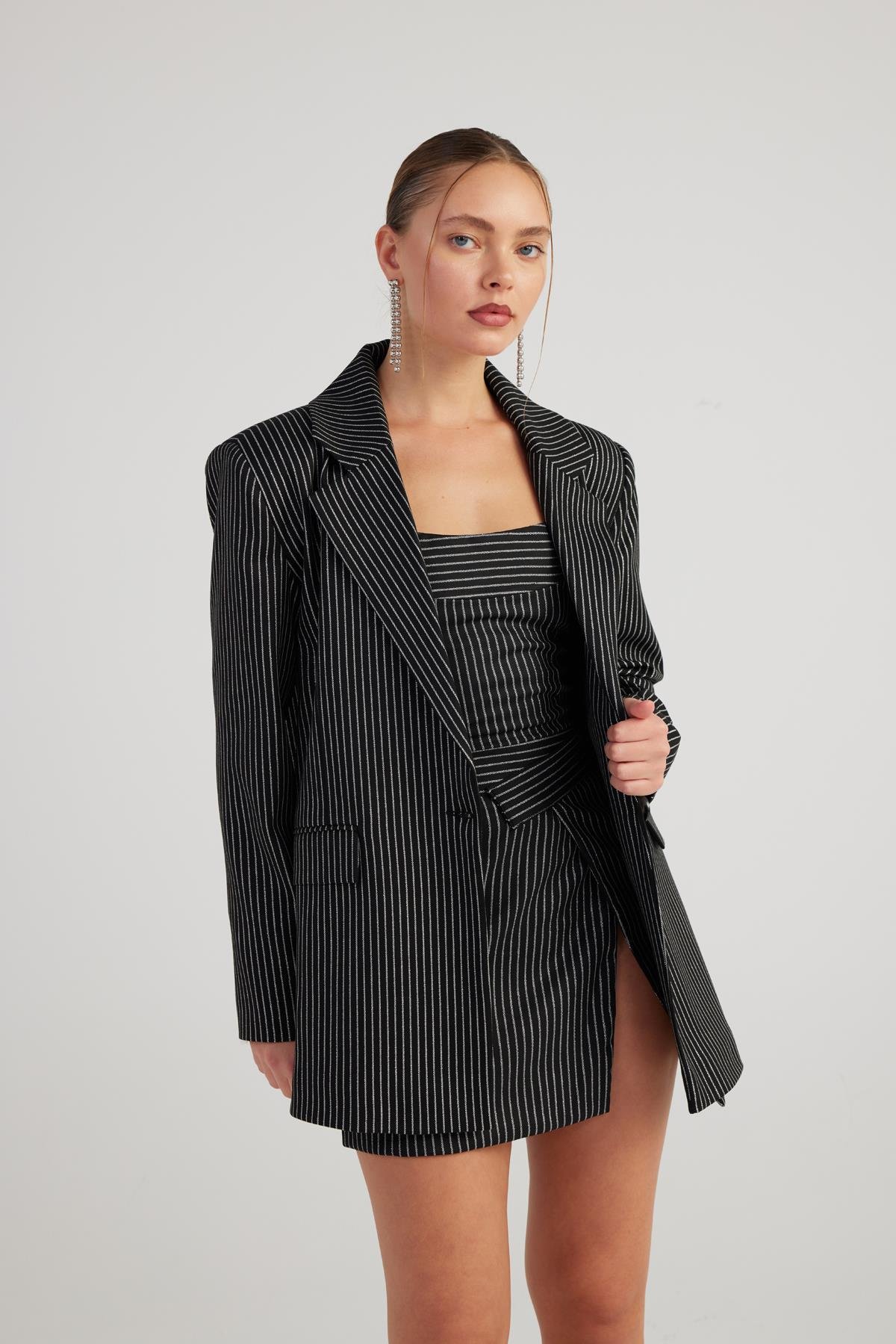 Eden Blazer Ceket Siyah